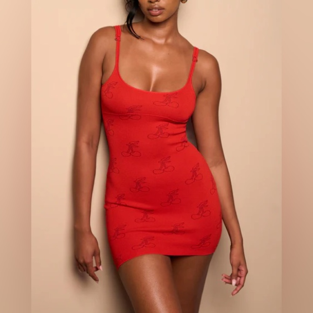 Voight Janice Dress - Cherry Red
